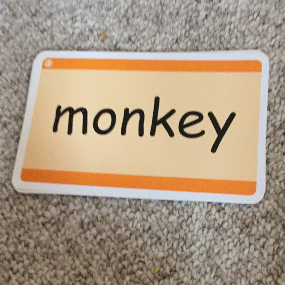 I am selling learning cards.